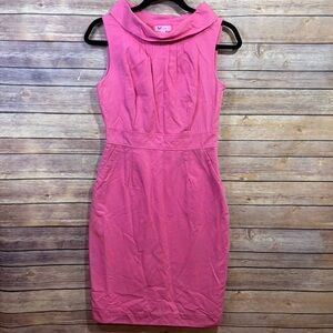 Lily Pulitzer Shift Pink Sleeveless Dress Ladies Size 2 Retro Vintage Style